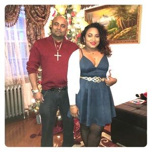 Jewel Green Suede Dress